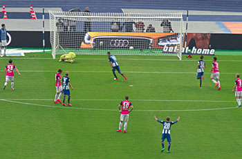 Hertha BSC vs HSV 2:0 vom 01.10.2016